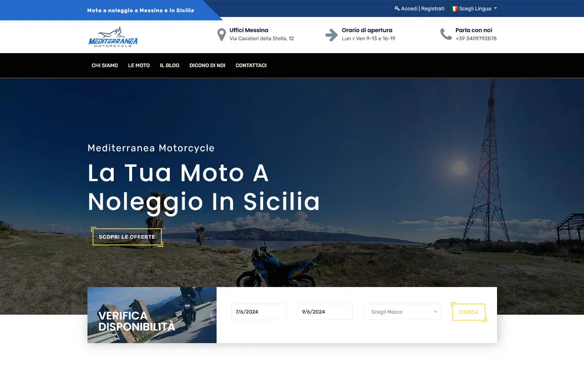 Mediterranea Motorcycle Noleggio